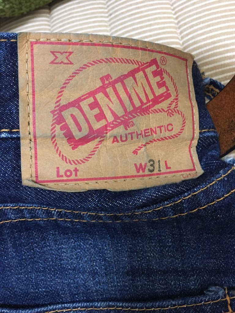 DENIME(ドゥニーム)のジーンズの色落ちは？評判の66やS TYPEなど諸々レポート！